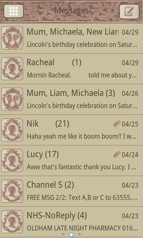 Elegant GO SMS