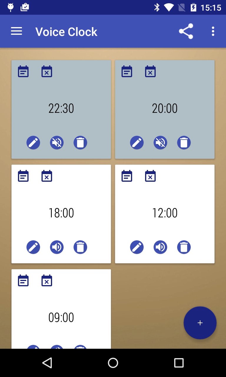 Voice Clock