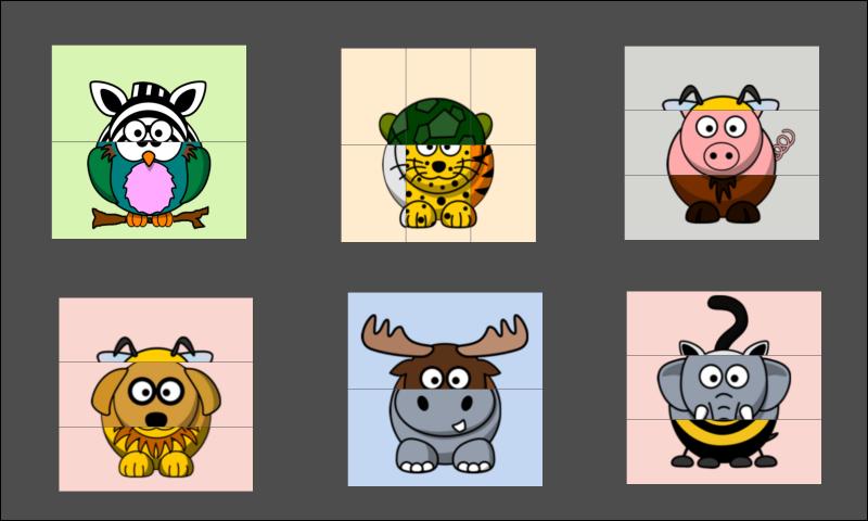 Funny Animals 3D Puzzle