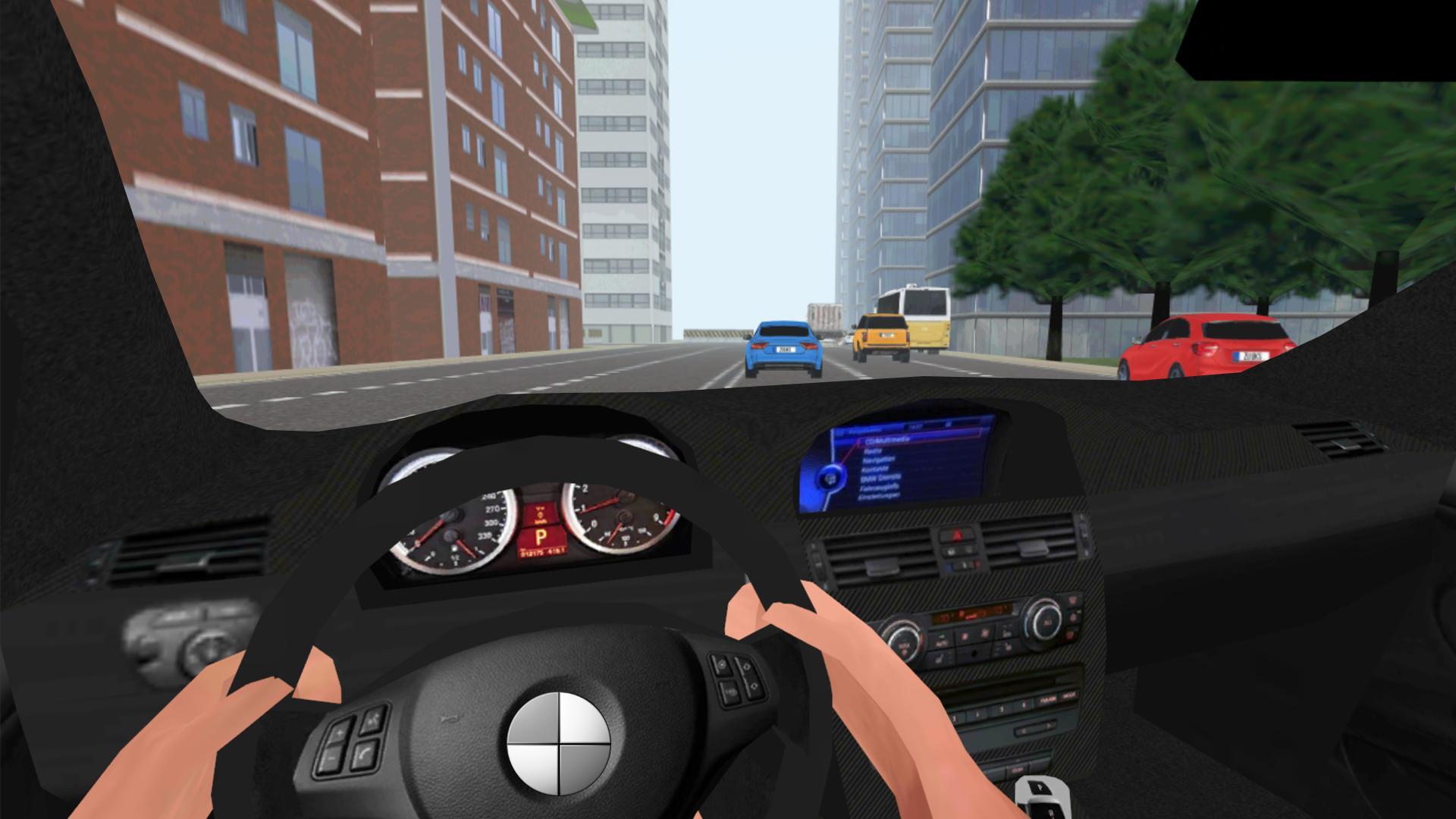 Car in Driving