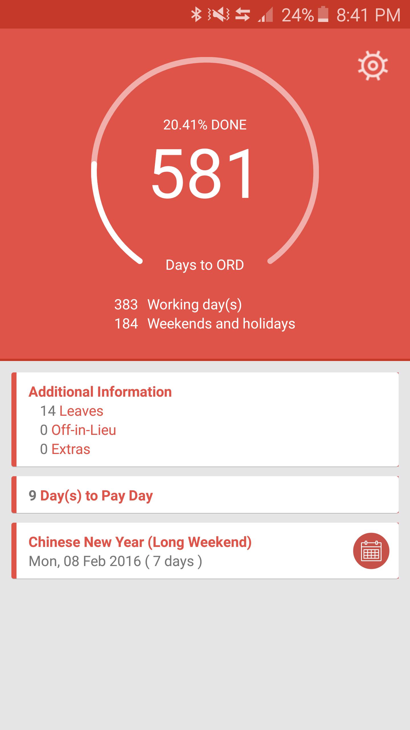 ORD Countdown 5.0