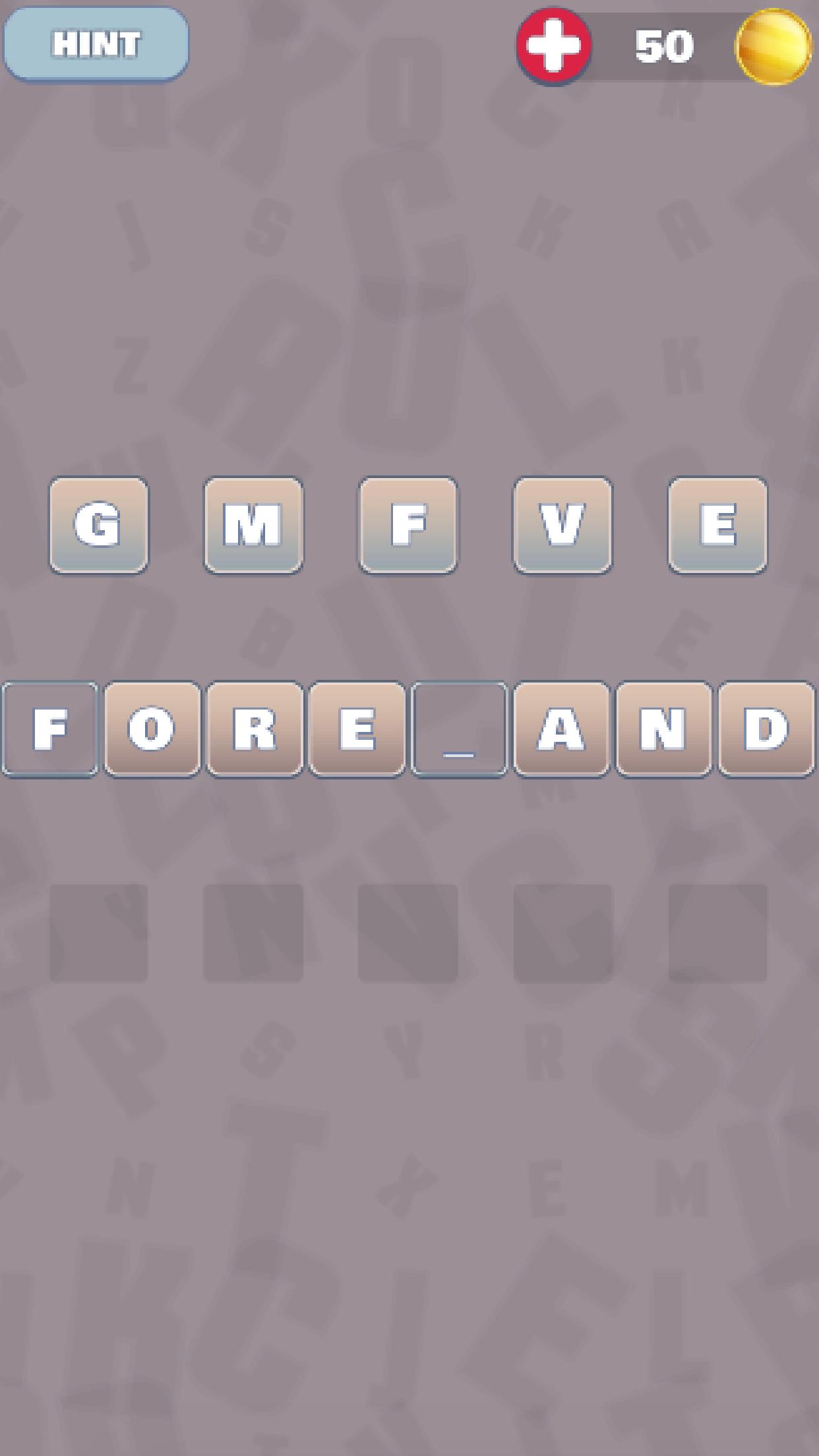 Word Fill
