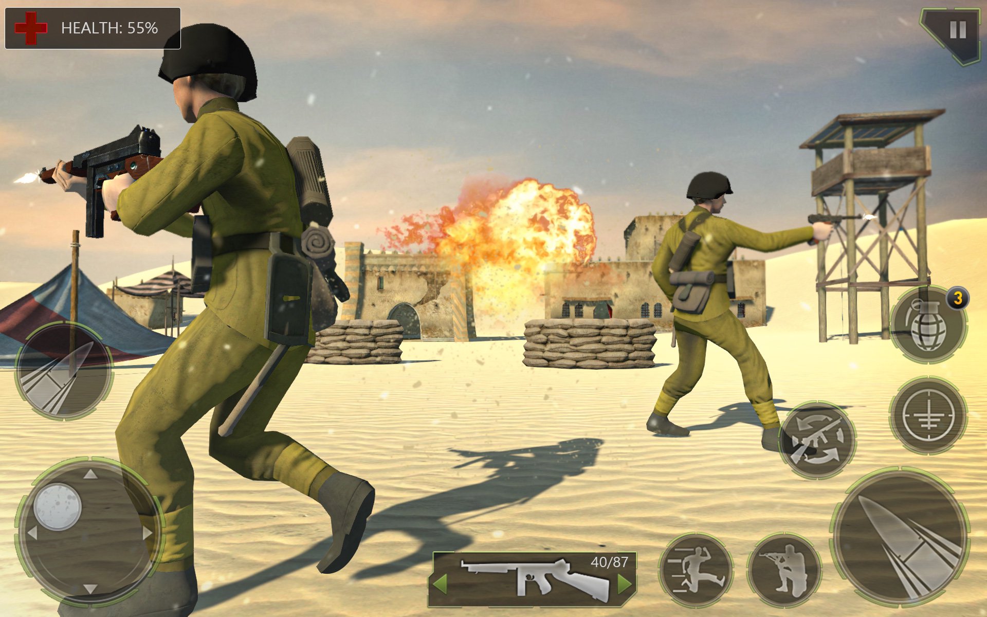 Call of Army WW2 Shooter Game