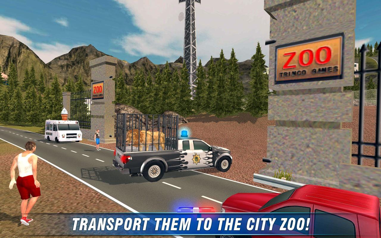 Angry Animals Police Transport