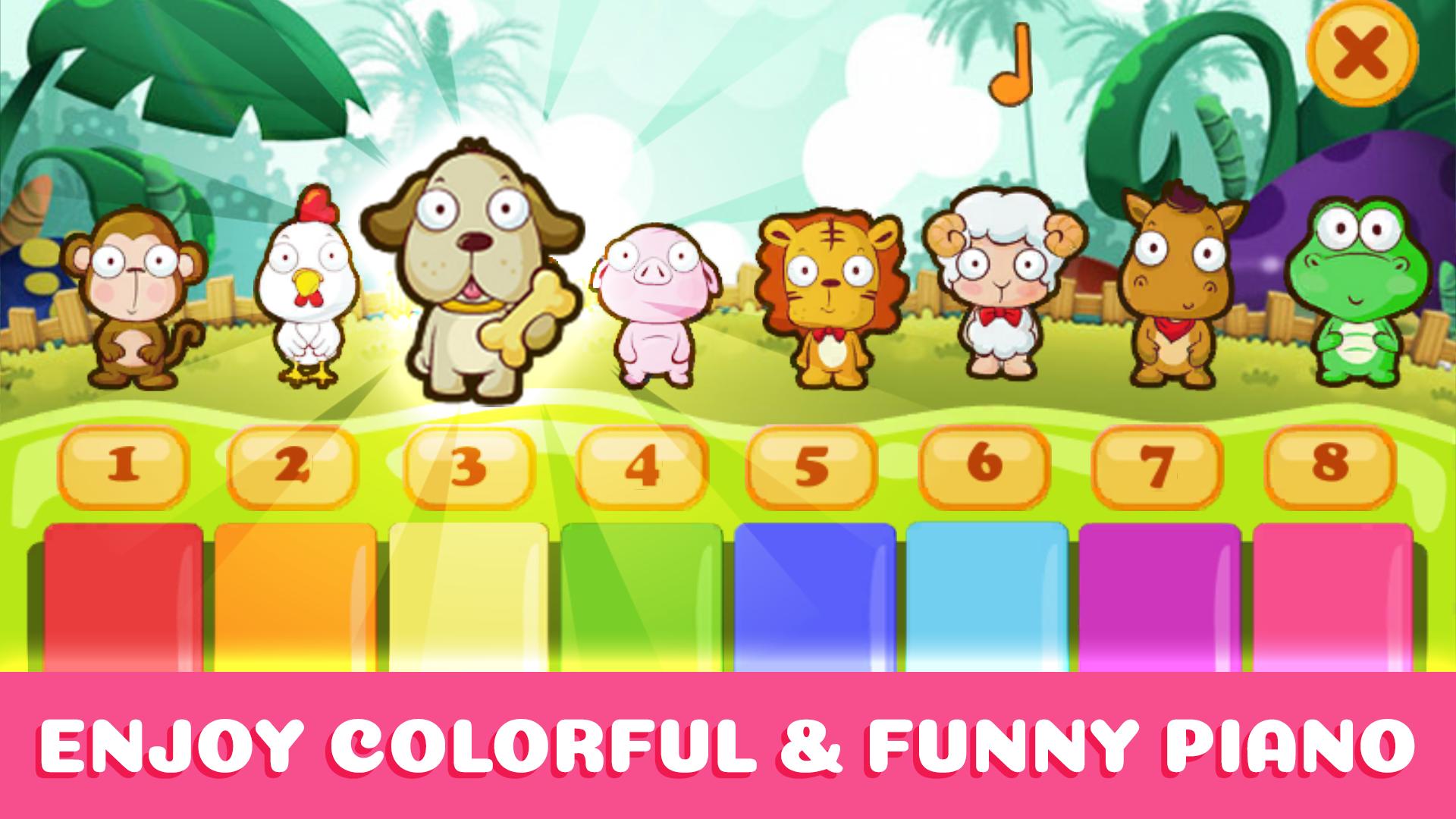 Funny Animal Piano