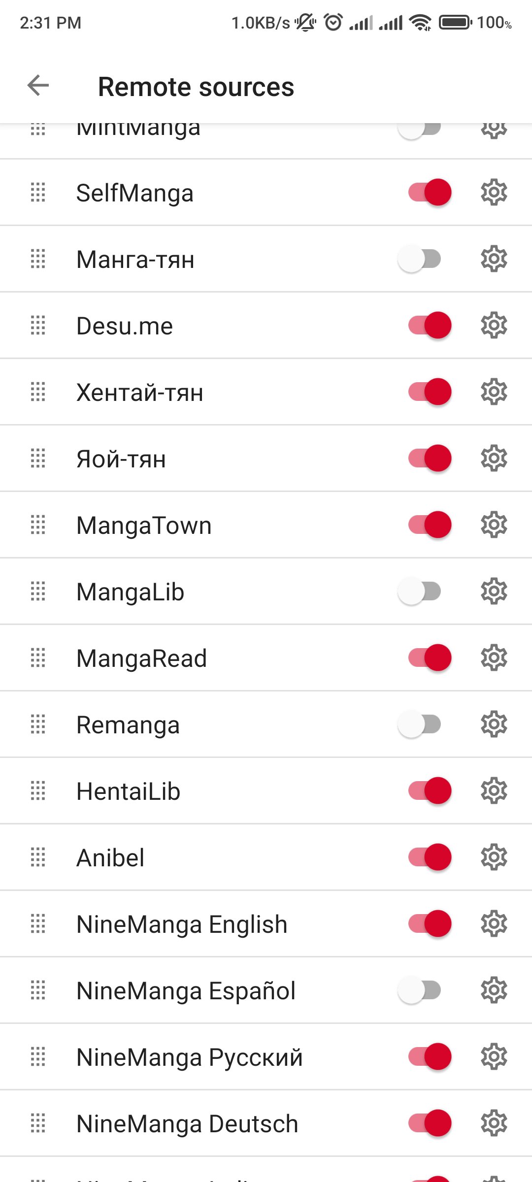 Infinity Manga
