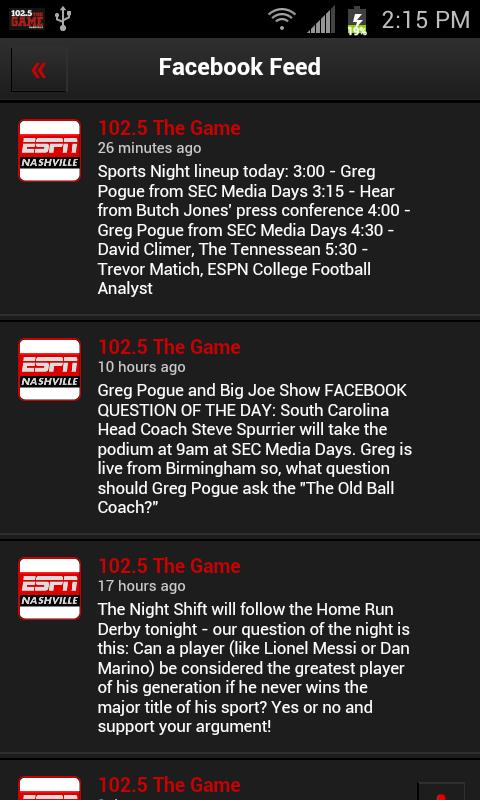 102.5 The Game