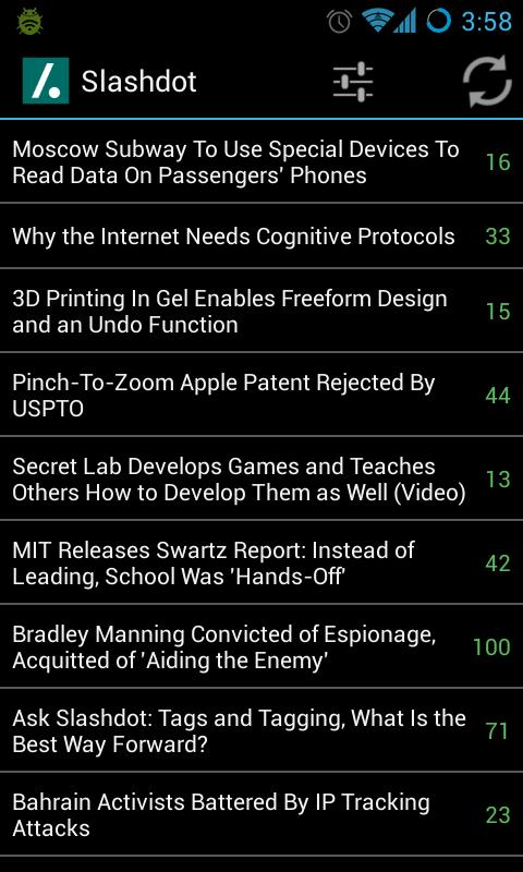 Simply Slashdot