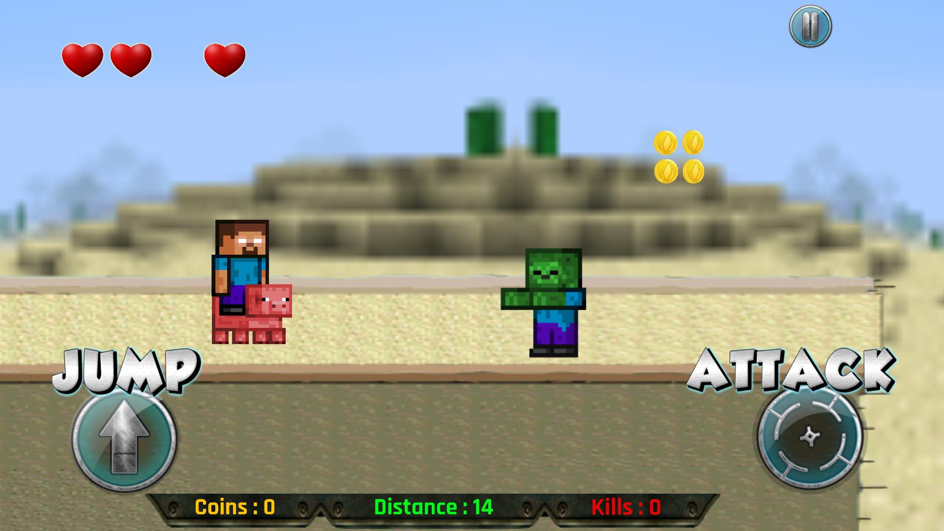 Herobrines Pig Run