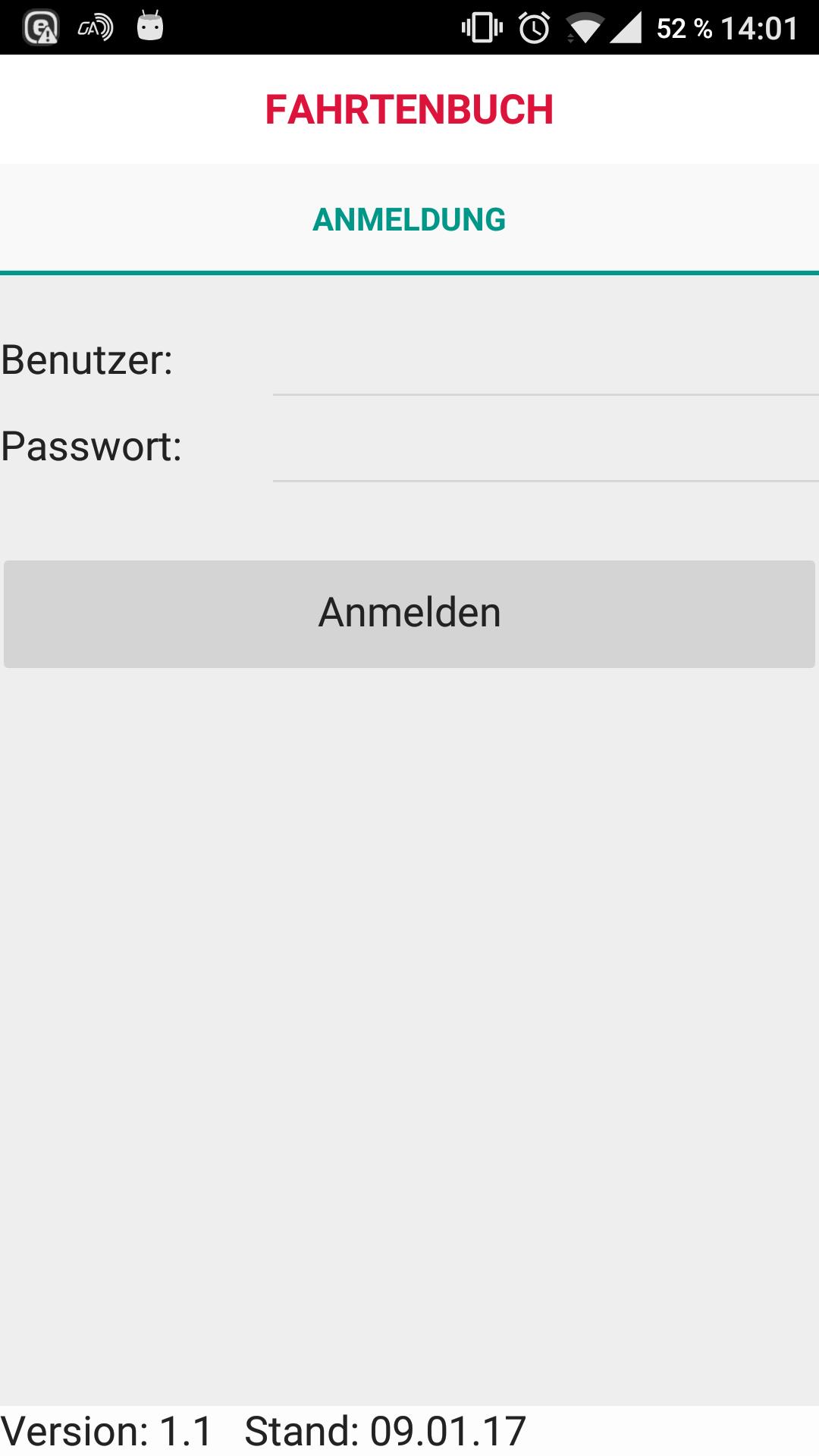 Fahrtenbuch DRK-HWE