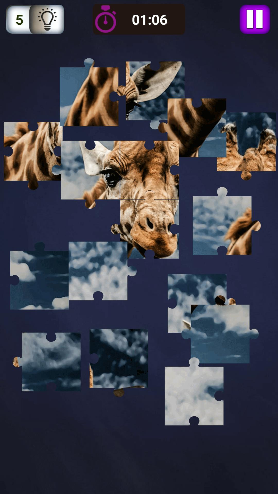 Jungle Animals Jigsaw Puzzles