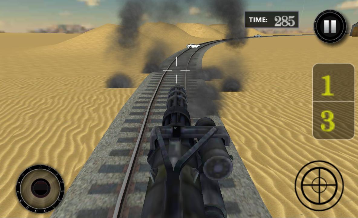 Gunship Bullet Train