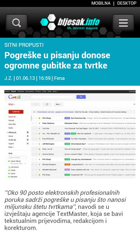 Bljesak.info Mobile