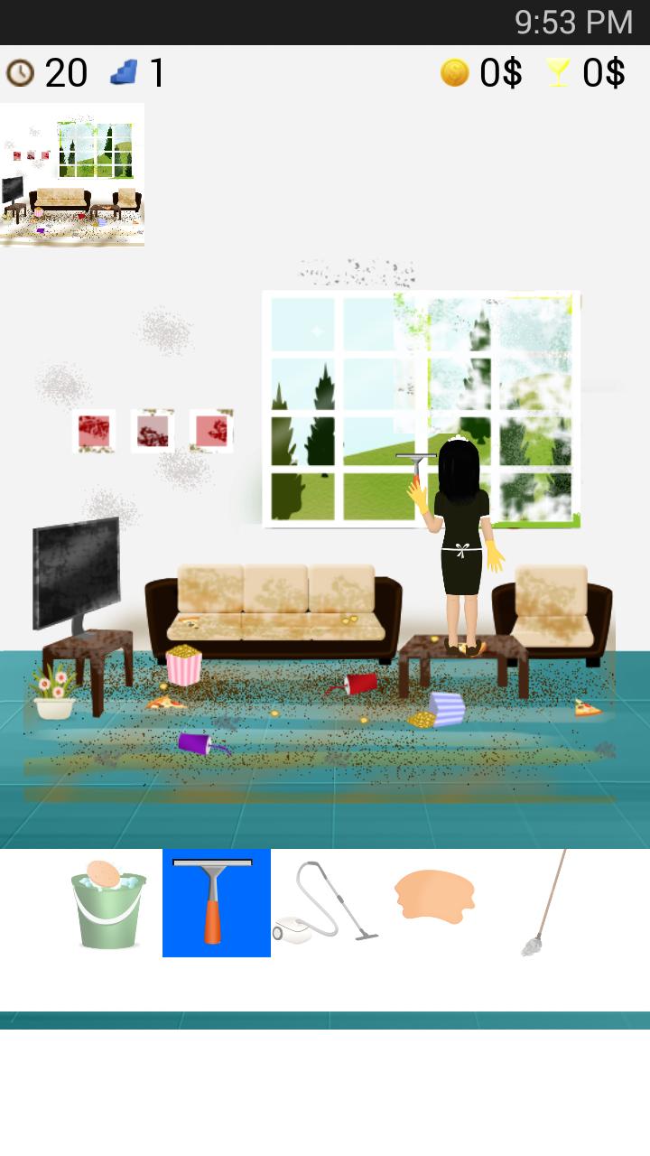 girl clean games
