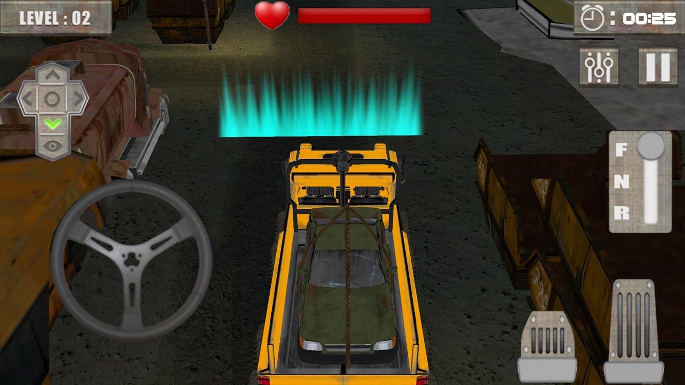 Scrap Heavy Excavator simulato