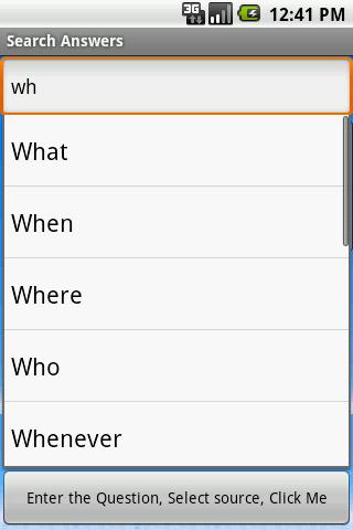 Search Answers