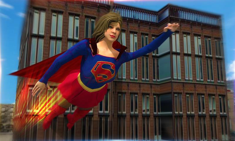 Super Girl Superhero