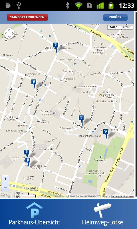 Parken in Trier