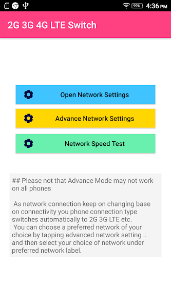 2G 3G 4G LTE Switcher