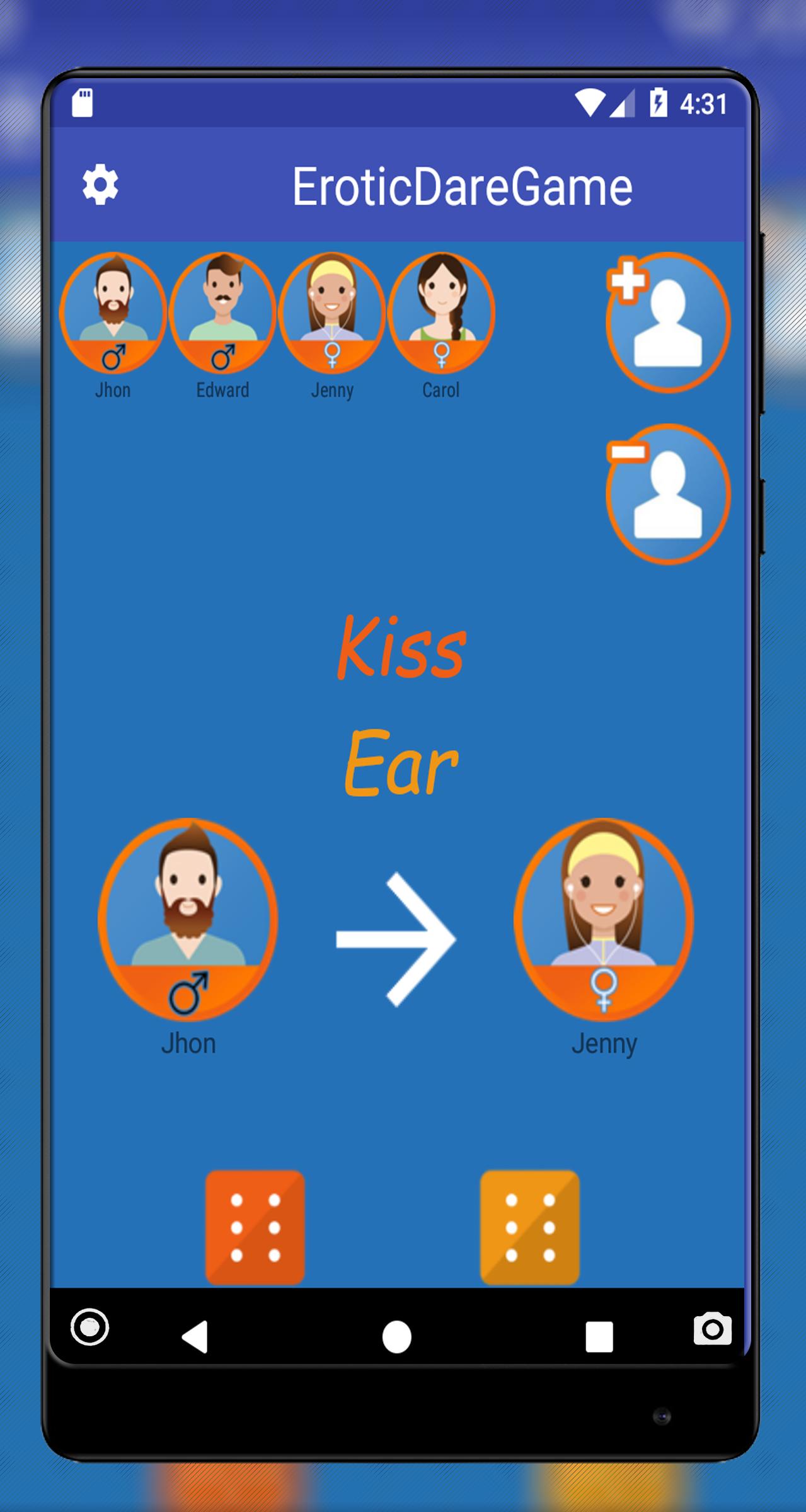 Erotic Dare Game