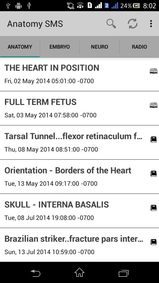 AnatomySMS