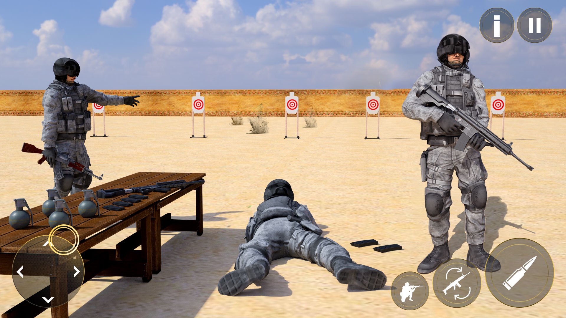 US Army Battleground Shooting