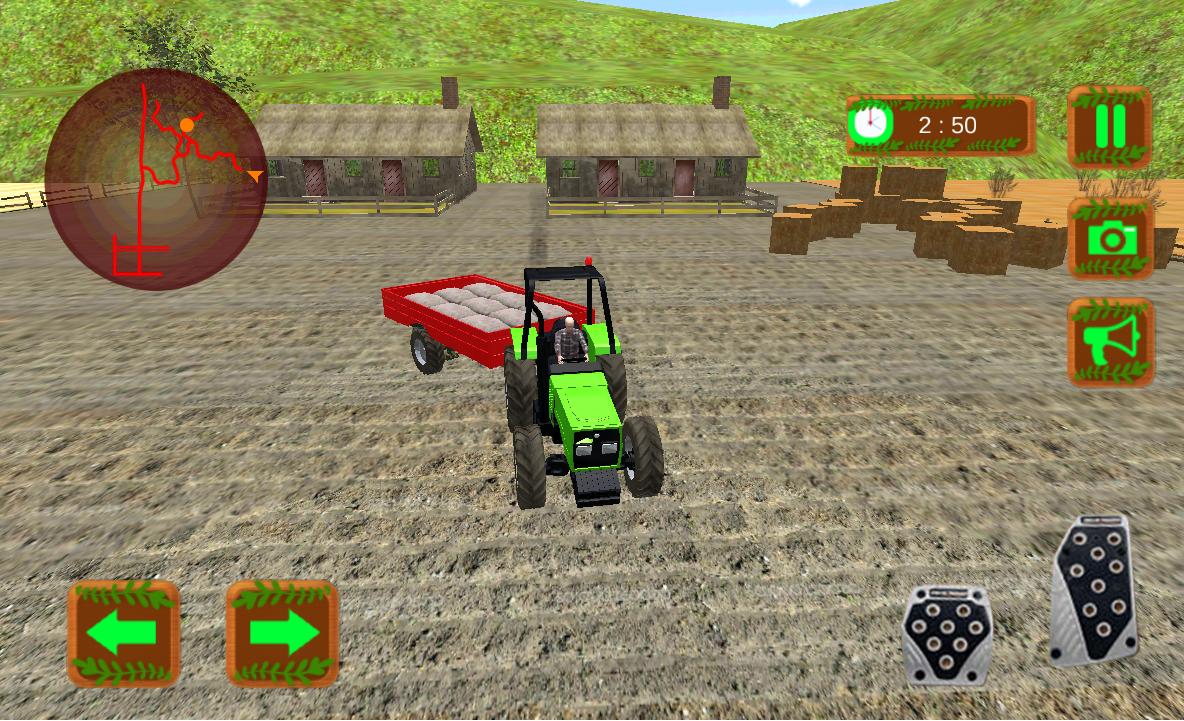 Farm Transport Tractor Driver