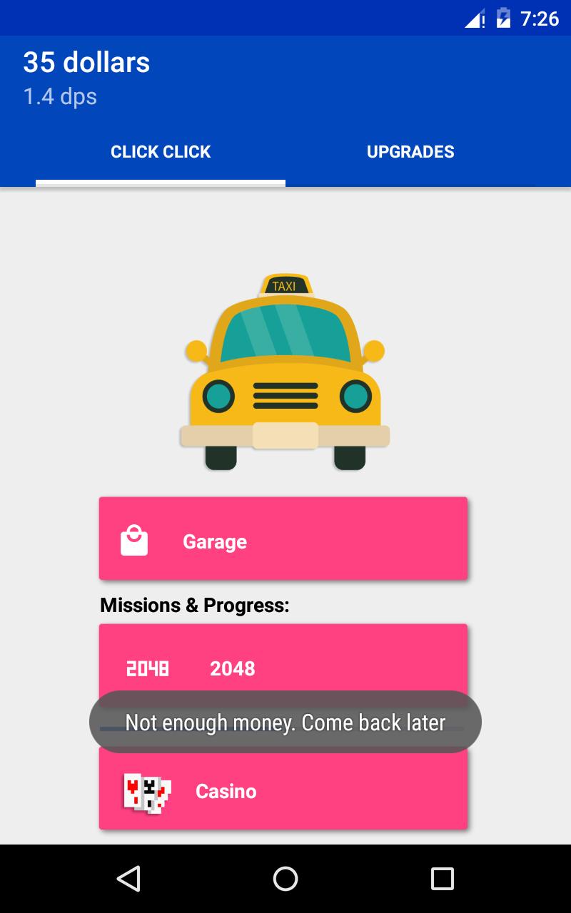 Taxi Clicker