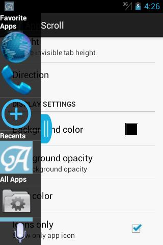 AppScroll Sidebar Lite