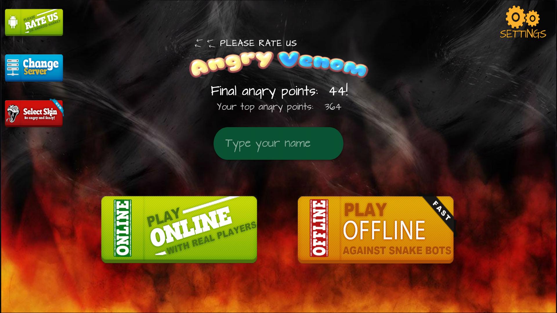 Angry Venom Slither