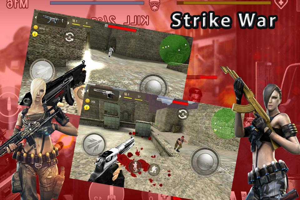 Gun Ak47 Strike War