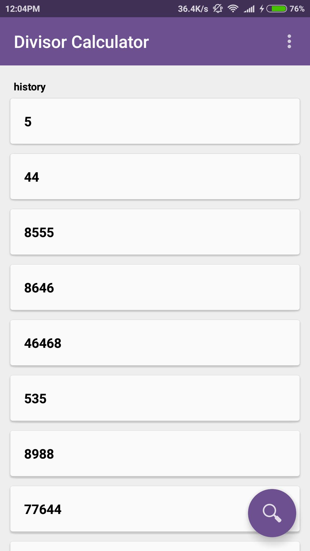 Divisor Calculator