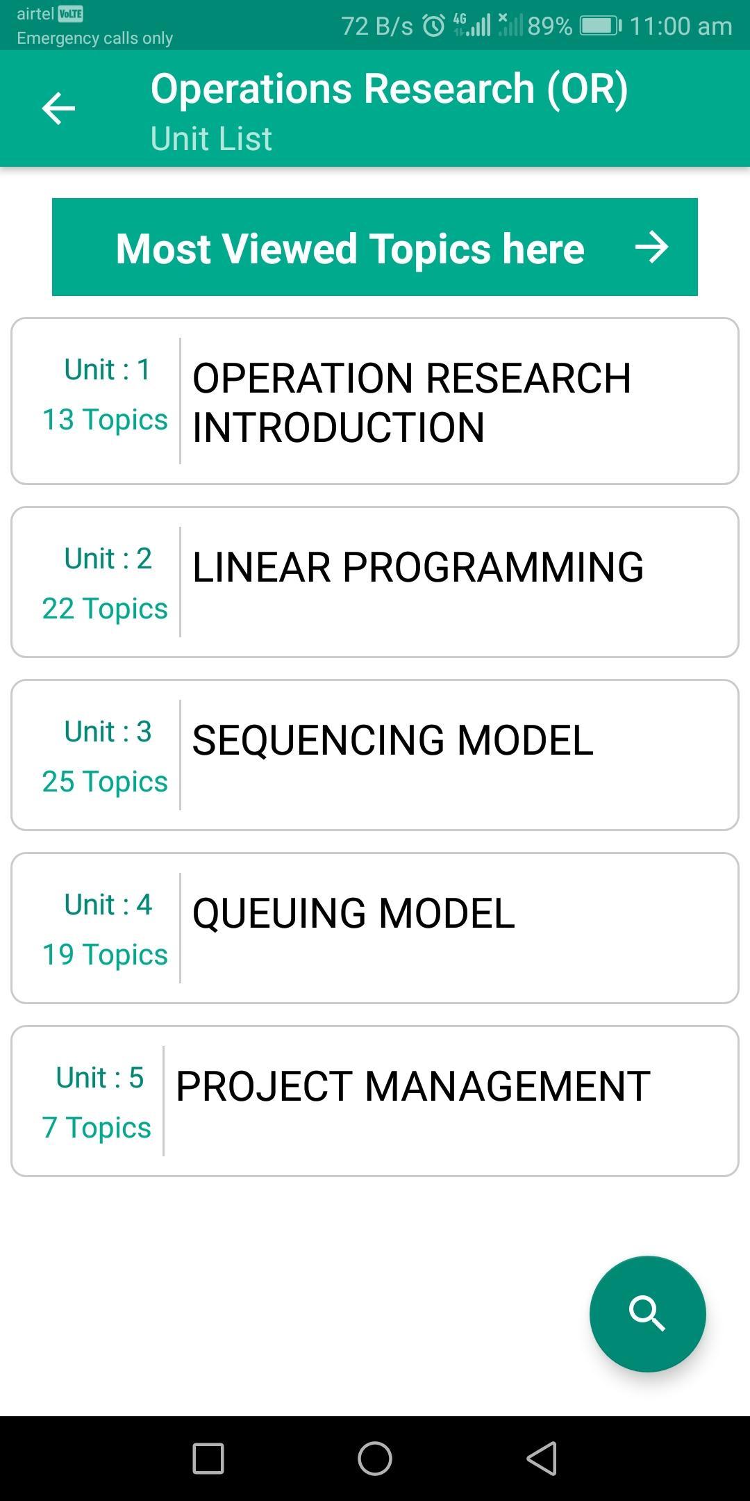 Operations Research (OR)