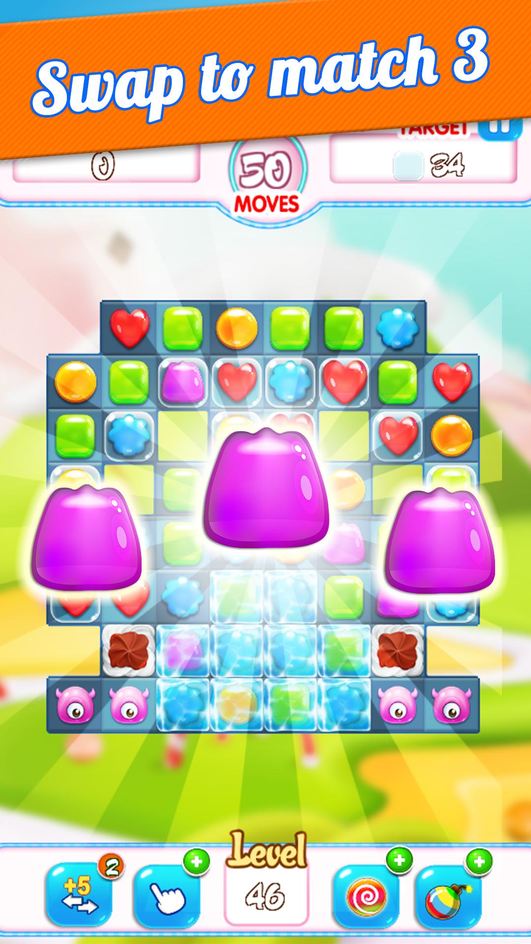 Candy 2019 Smash Bomb - Amazing Match 3 Puzzle