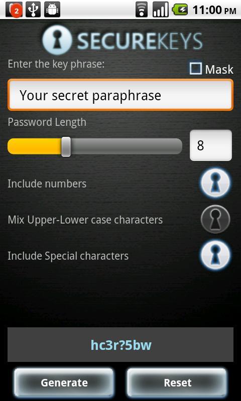 Securekeys