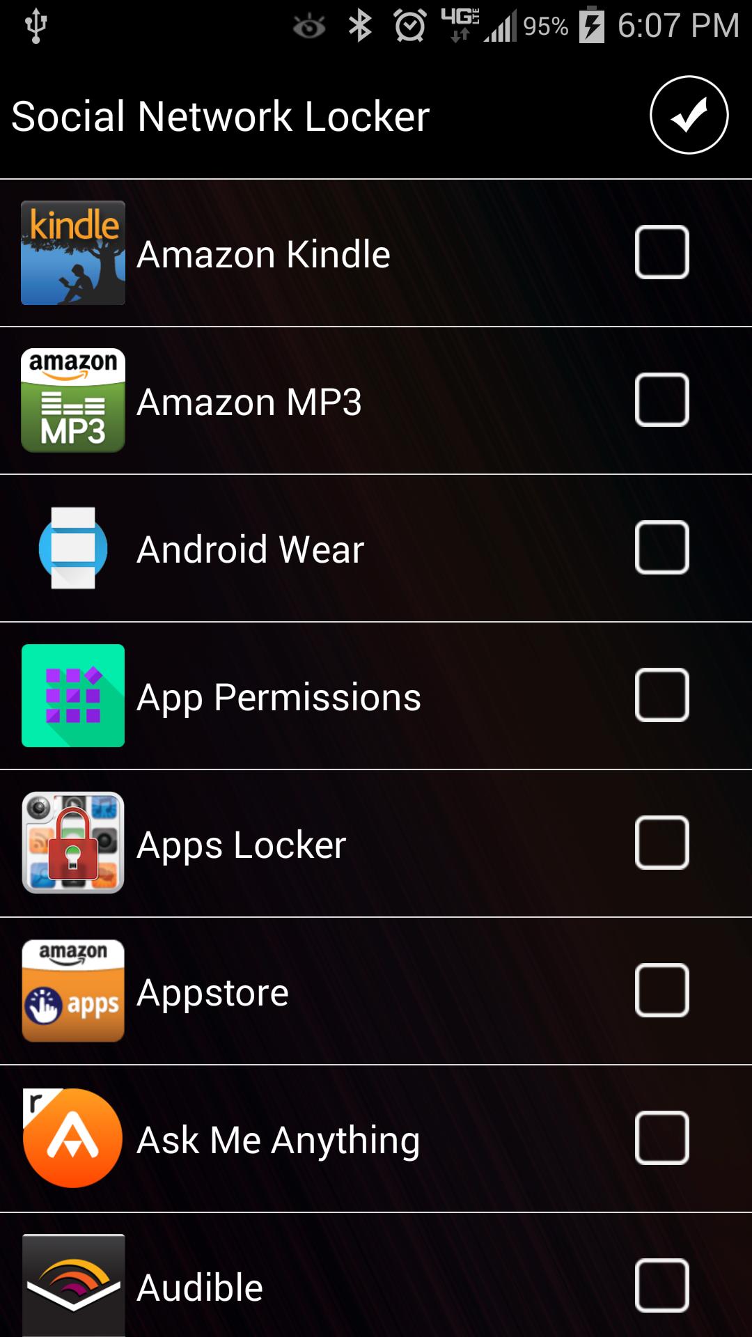 Social Network Lock