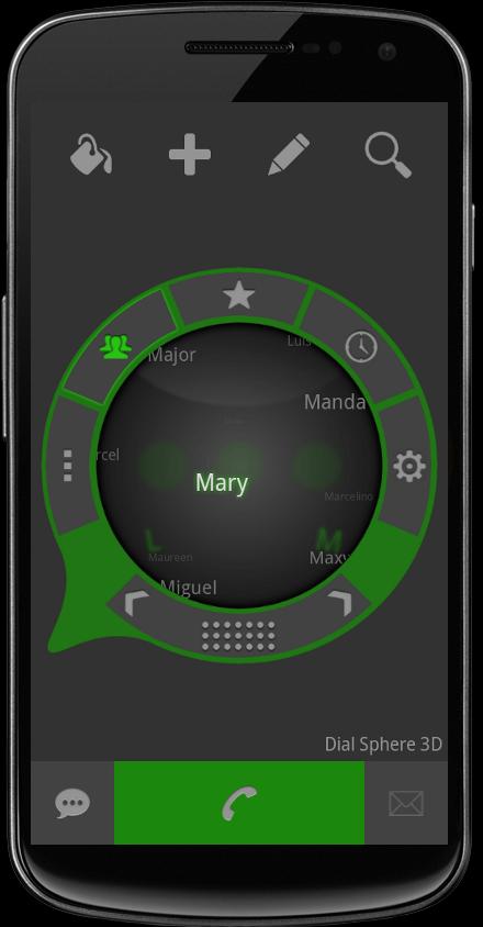 Dial Sphere 3D