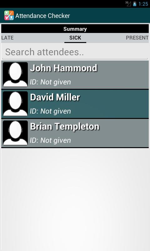 Attendance Checker