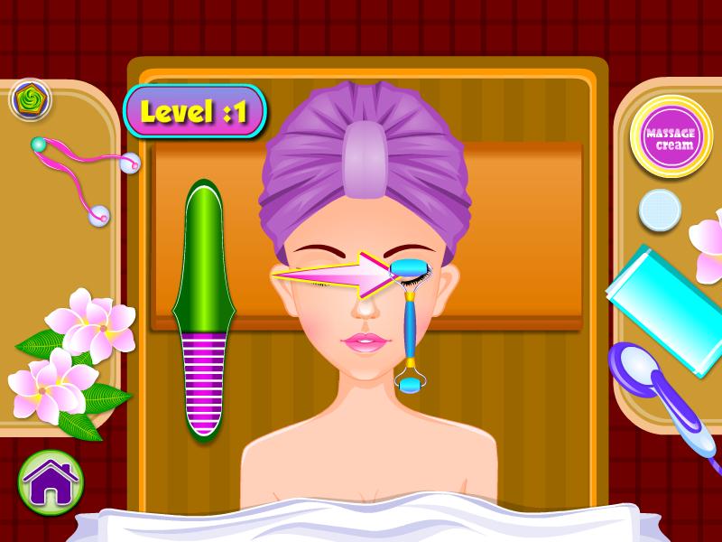 Spa day games for girls