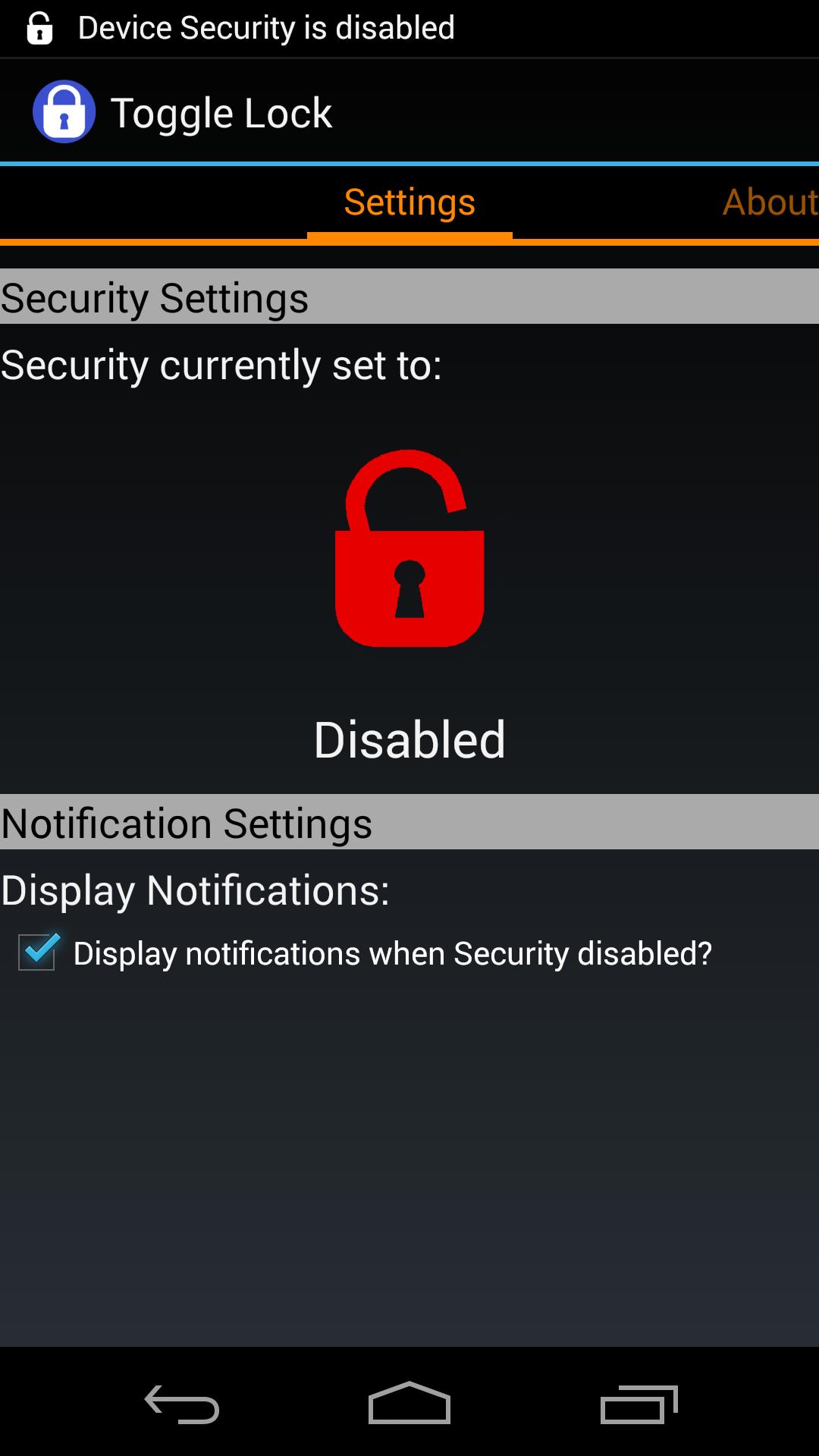Toggle Lock