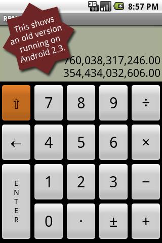 RPN calculator