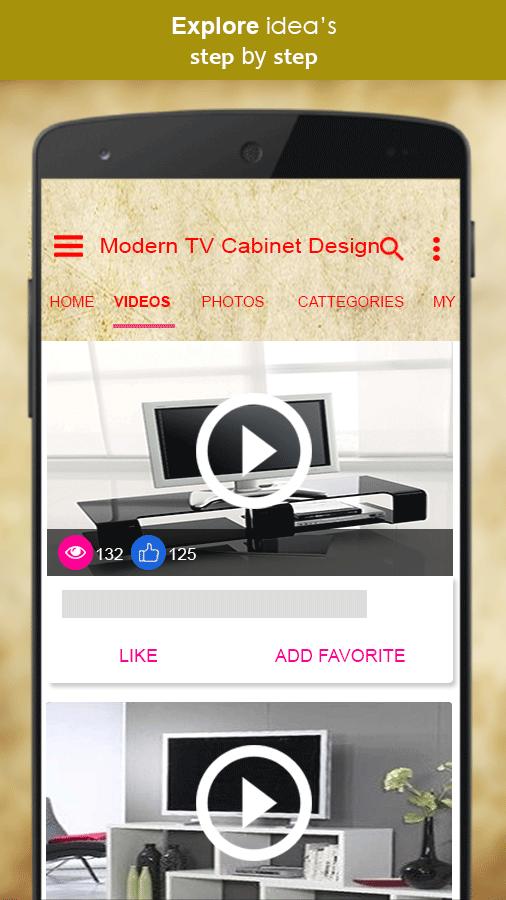 Modern TV Cabinet Design