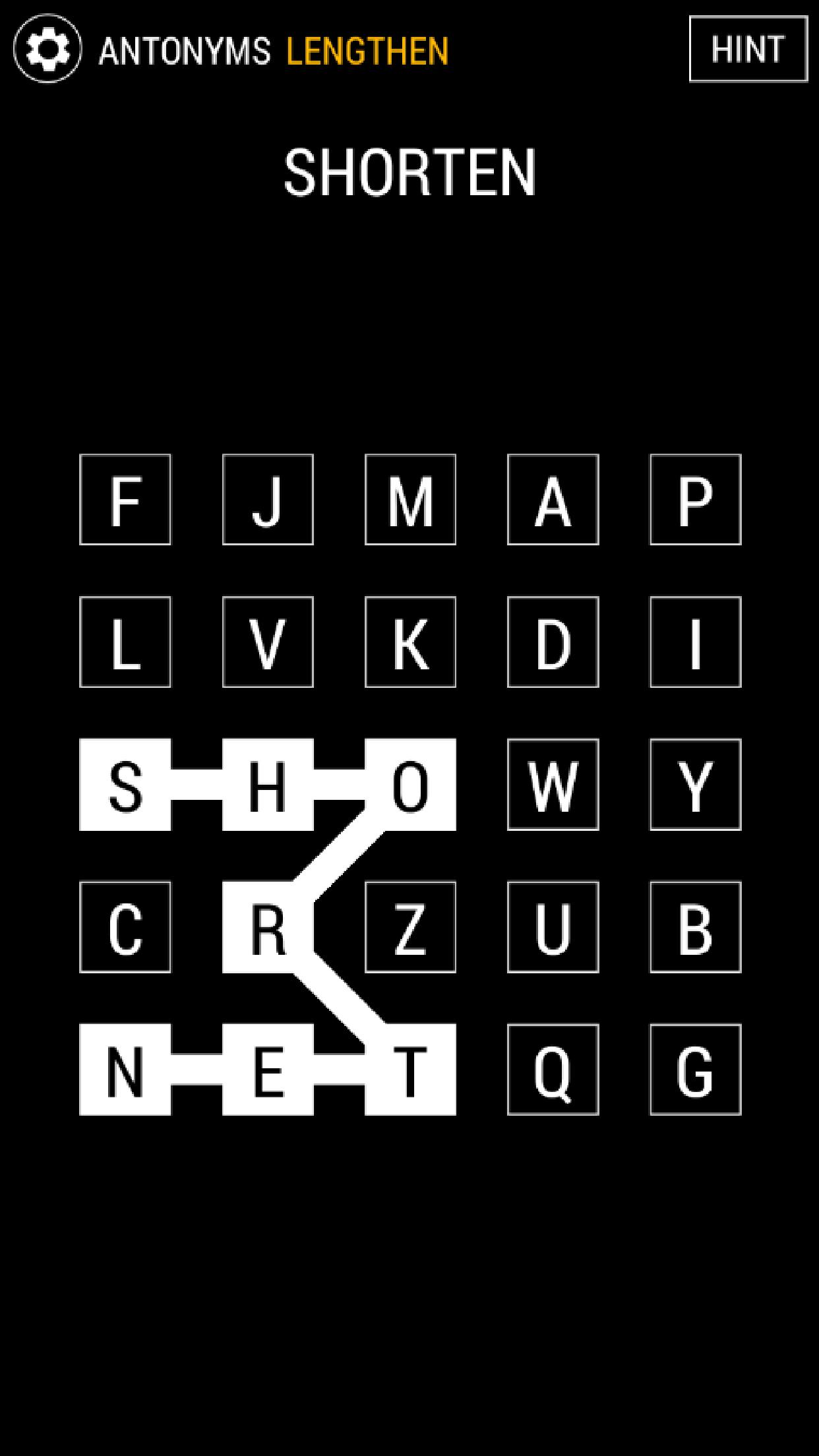 Words Opposite