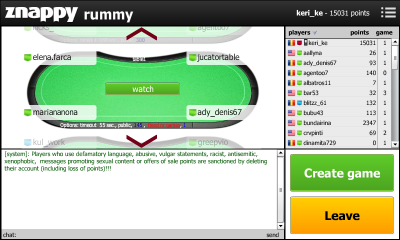 Rummy Znappy