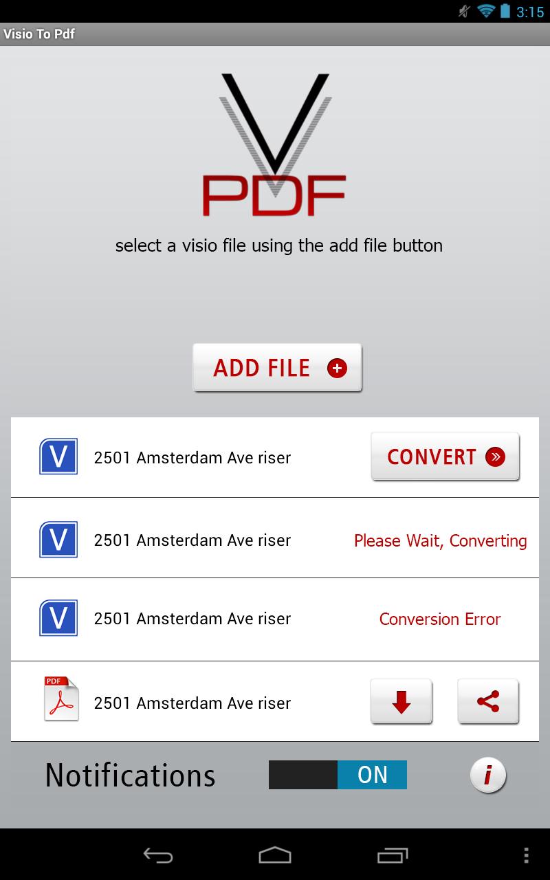 Visio To PDF