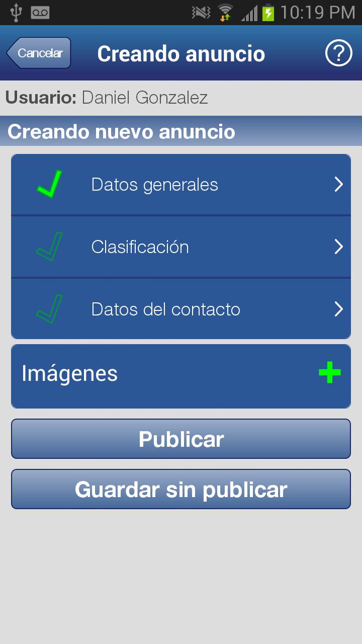 INFO7 Clasificados