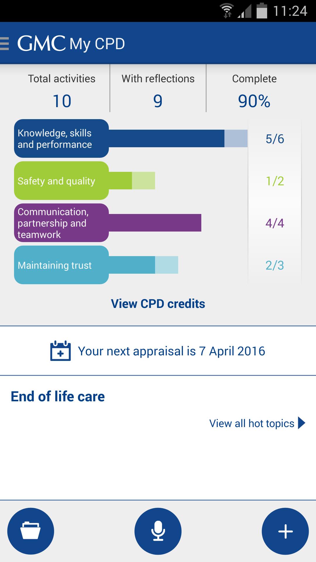 GMC My CPD