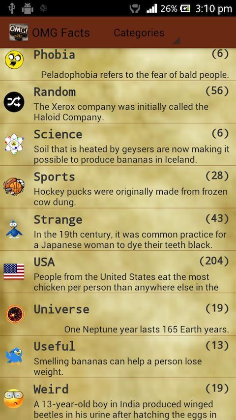 Amazing Fun Facts
