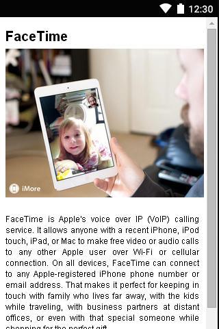 Make A FaceTime Calls Guide