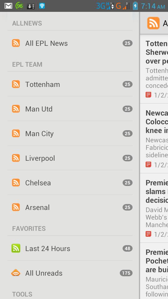EPL News and Report